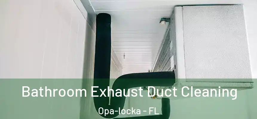 Bathroom Exhaust Duct Cleaning Opa-locka - FL
