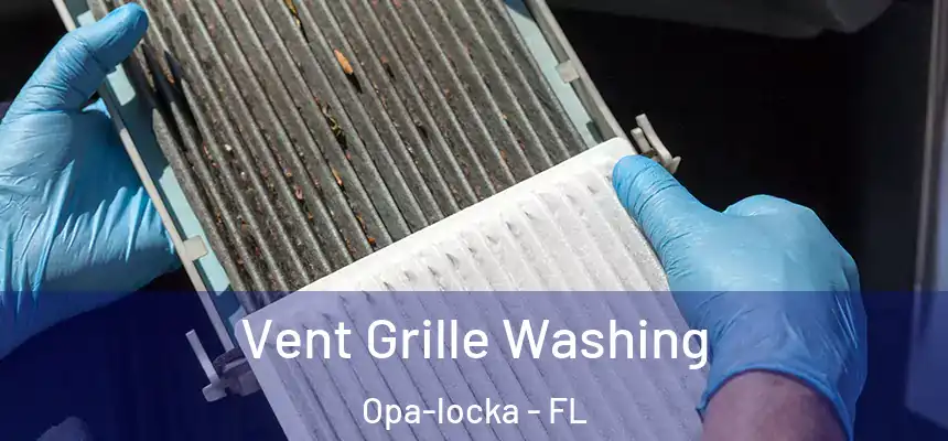 Vent Grille Washing Opa-locka - FL