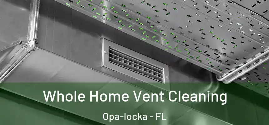 Whole Home Vent Cleaning Opa-locka - FL